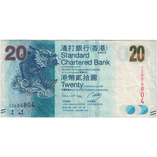 Banknote, Hong Kong, 20 Dollars, 2014, 2014-01-01, KM:297a, VF(20-25)
