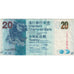 Banknote, Hong Kong, 20 Dollars, 2014, 2014-01-01, KM:297a, VF(20-25)