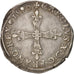 France, Charles X, 1/4 Ecu, 1590, Paris, TTB, Argent, Sombart:4670