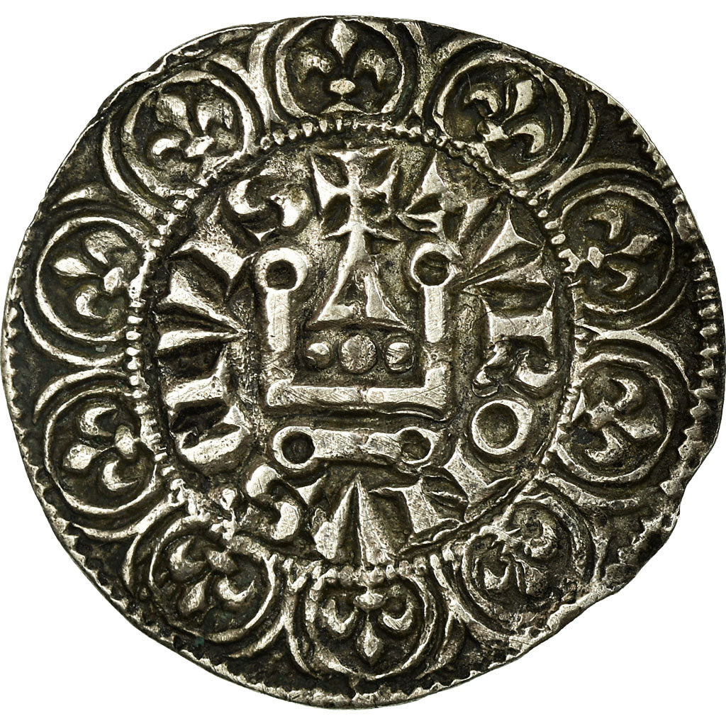 Coin, France, Philip IV, Maille Tierce, EF(40-45), Silver, Duplessy:219