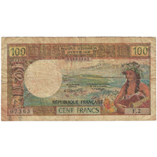 Banknote, New Caledonia, 100 Francs, 1972, KM:63a, VG(8-10)