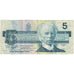 Banconote, Canada, 5 Dollars, 1986, KM:95b, MB