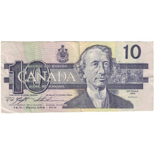 Banconote, Canada, 10 Dollars, 1989, KM:96b, MB+