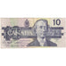 Banconote, Canada, 10 Dollars, 1989, KM:96b, MB+