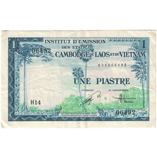 Banknote, FRENCH INDO-CHINA, 1 Piastre = 1 Riel, 1954, KM:94, EF(40-45)