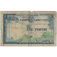 Billet, Indochine française, 1 Piastre = 1 Riel, 1954, KM:94, B