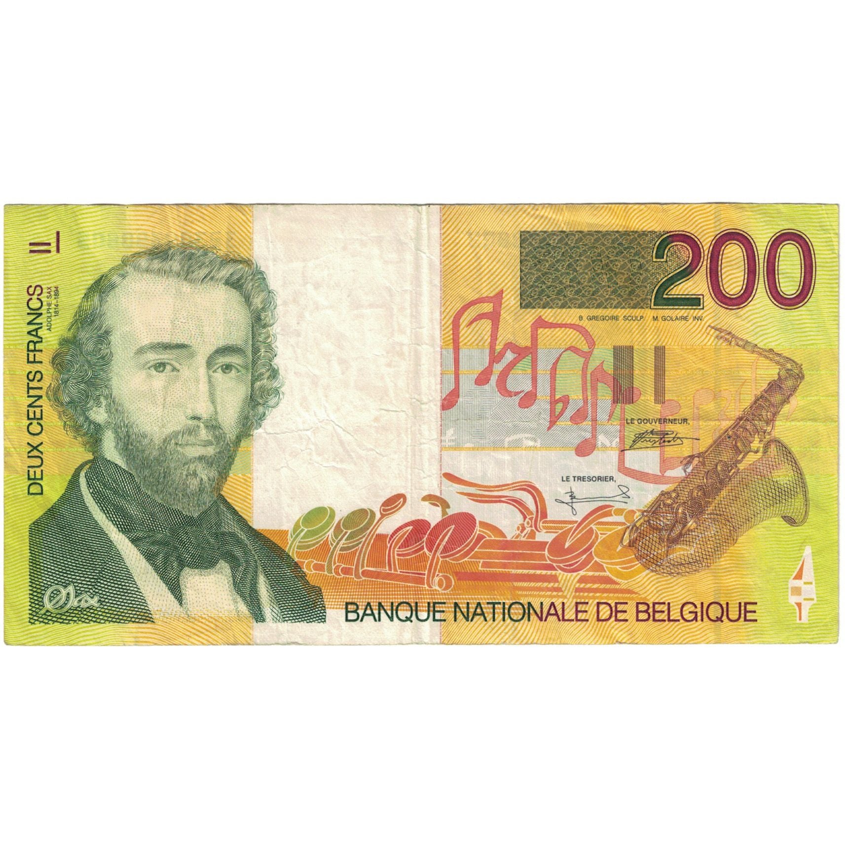 Banknote, Belgium, 200 Francs, KM:148, VF(20-25)