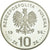 Moneda, Polonia, 10 Zlotych, 1996, FDC, Plata, KM:307