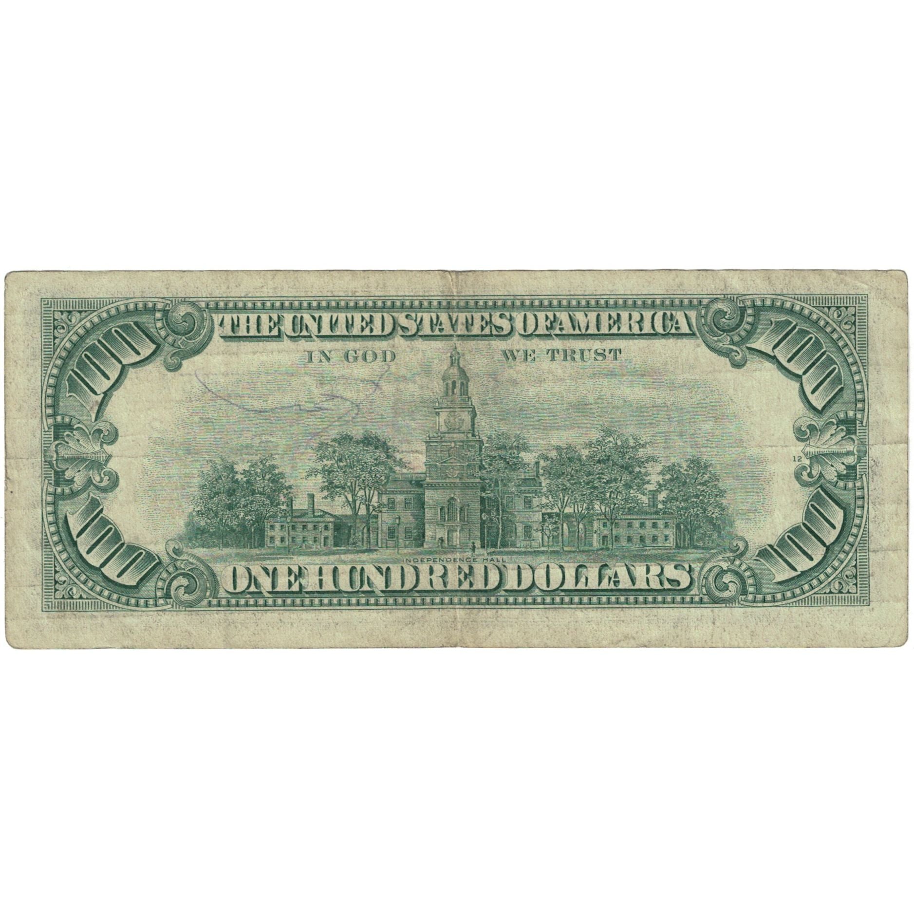 Banknote, United States, One Hundred Dollars, 1981, KM:3561, VF(20-25)