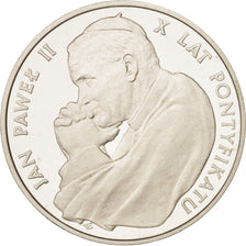Coin, Poland, 10000 Zlotych, 1988, Warsaw, MS(65-70), Silver, KM:177a