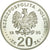 Coin, Poland, 20 Zlotych, 1995, MS(65-70), Silver, KM:291