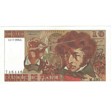 Francia, 10 Francs, Berlioz, 1976, M.291 746446, SPL, Fayette:63.18, KM:150c