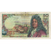 France, 50 Francs, Racine, 1972, P.199 96351, VG(8-10), Fayette:64.16, KM:148c