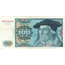 Banknote, GERMANY - FEDERAL REPUBLIC, 100 Deutsche Mark, 1980, 1980-01-02
