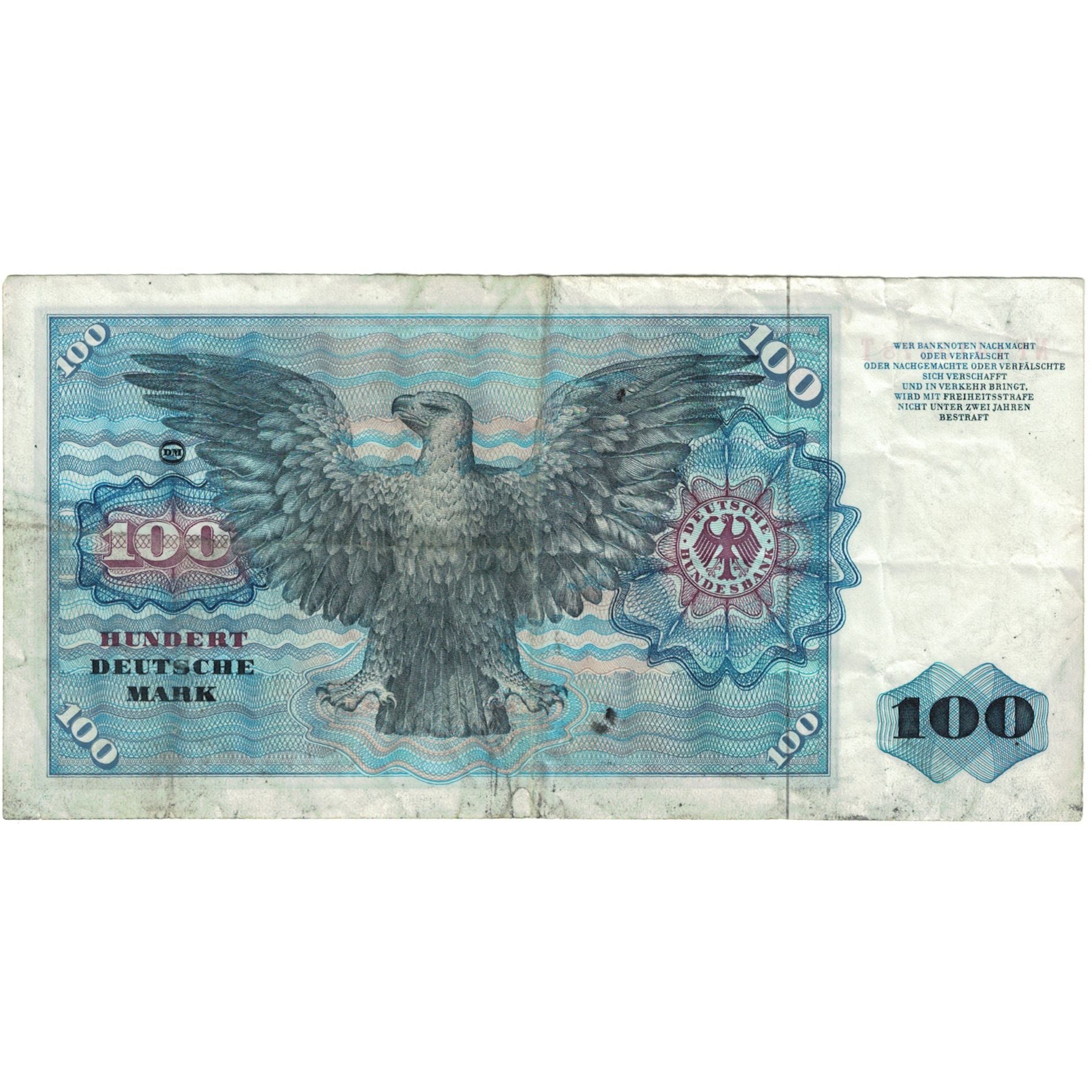 Banknote, GERMANY - FEDERAL REPUBLIC, 100 Deutsche Mark, 1977, 1977-06-01