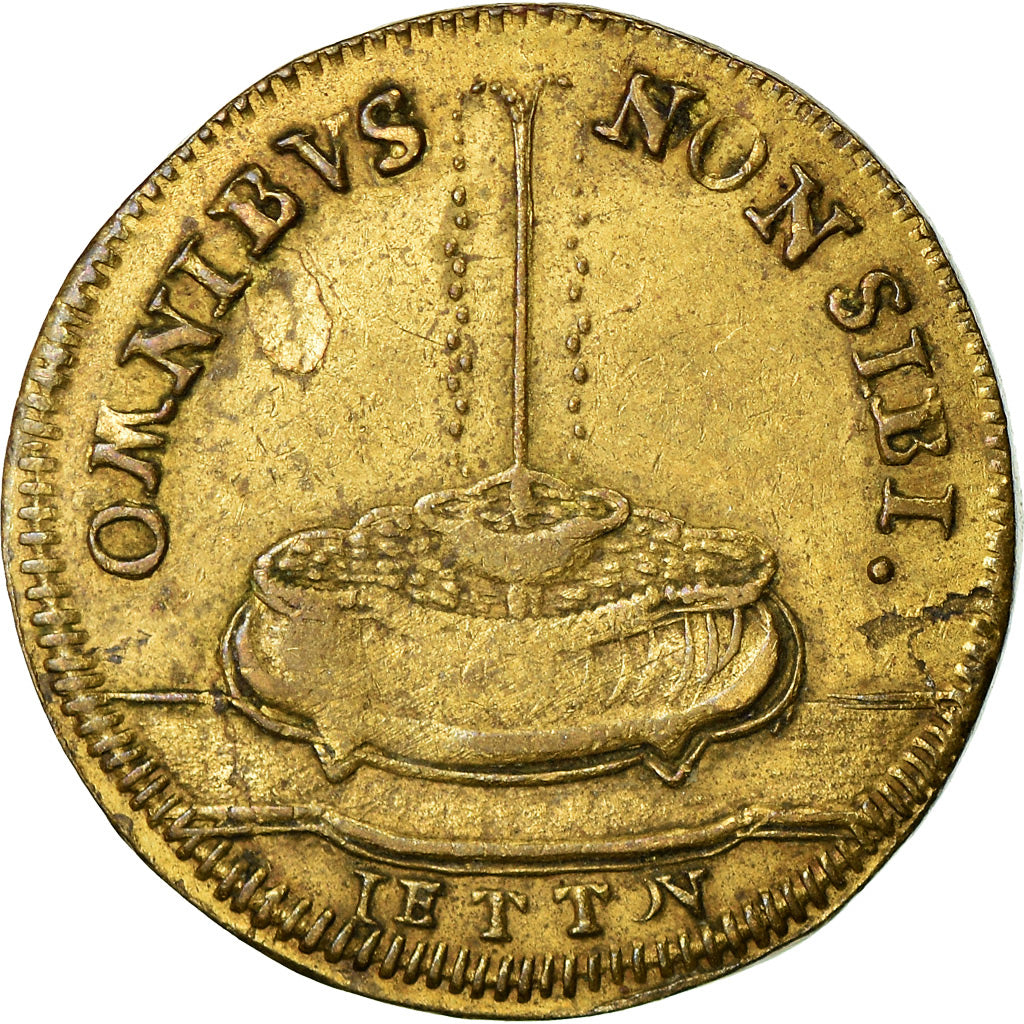 France, Token, Louis XVI, History, Reich, EF(40-45), Copper