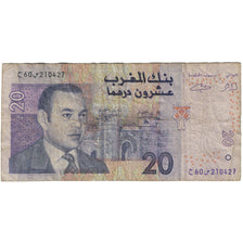 Banconote, Marocco, 20 Dirhams, 1996, KM:67b, B