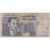Banconote, Marocco, 20 Dirhams, 1996, KM:67b, B