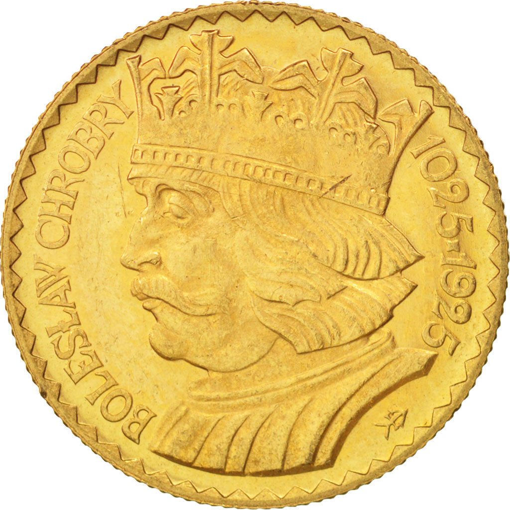 Poland, 10 Zlotych, 1925, Warsaw, MS(60-62), Gold, KM:32