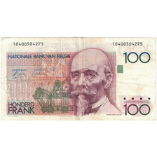Banknote, Belgium, 100 Francs, 1981-1982, Undated (1982-1994), KM:142a, VG(8-10)