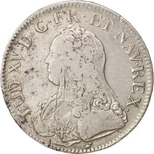 Moneta, Francia, Louis XV, Écu aux branches d'olivier, Ecu, 1726, Bourges, MB+