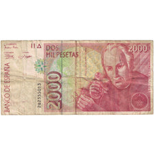 Banconote, Spagna, 2000 Pesetas, 1992, KM:162, B