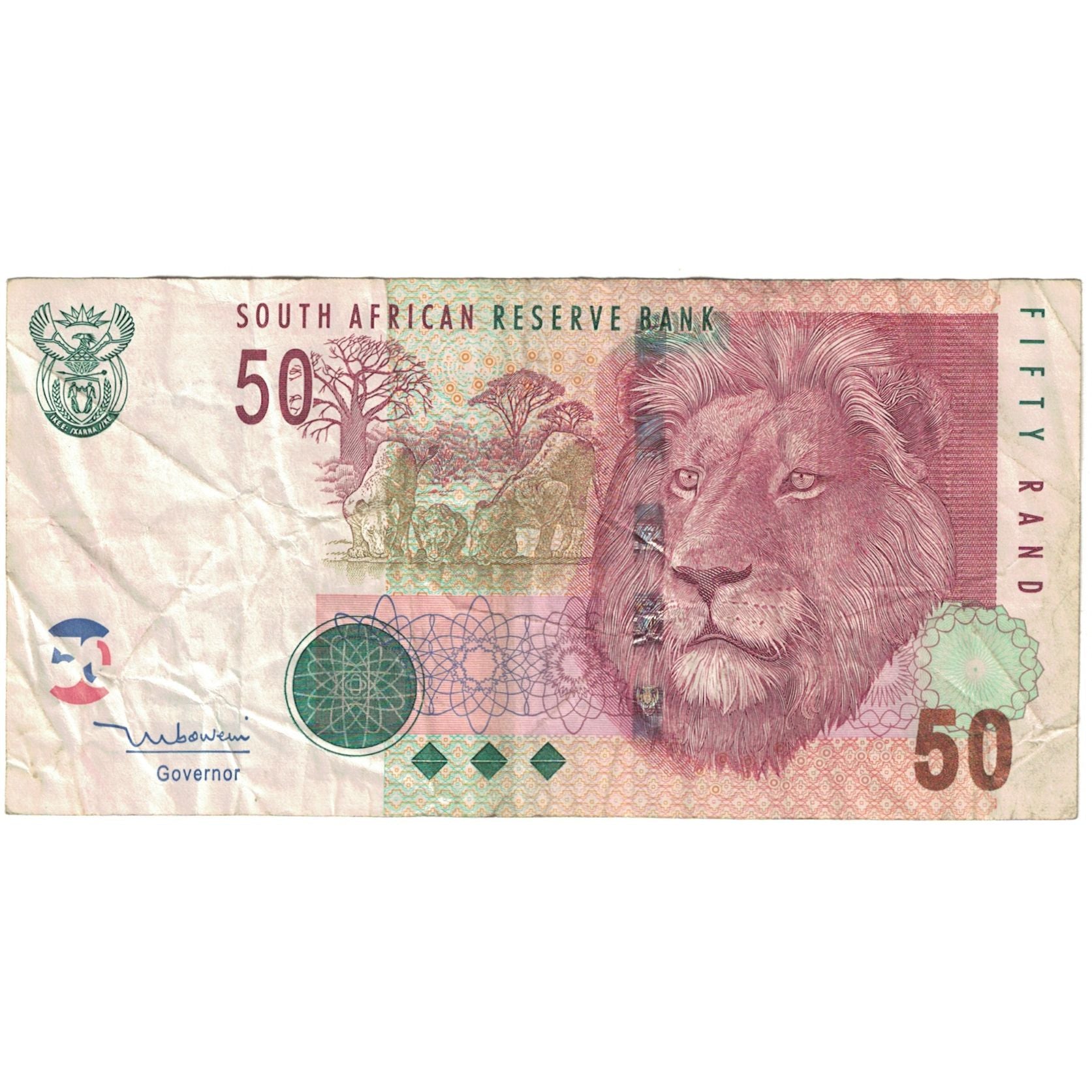 Banknote, South Africa, 20 Rand, KM:124b, VF(20-25)
