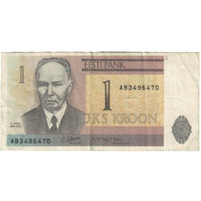 Geldschein, Estonia, 1 Kroon, 1992, KM:69a, SS