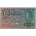 Banknote, Austria, 20 Kronen, 1913, 1913-01-02, KM:14, AU(55-58)
