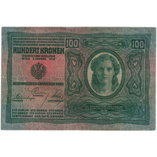 Banknote, Austria, 100 Kronen, 1912, 1912-01-02, KM:12, EF(40-45)