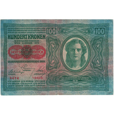 Banknote, Austria, 100 Kronen, 1912, 1912-01-02, KM:12, EF(40-45)
