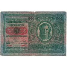 Banknote, Austria, 100 Kronen, 1912, 1912-01-02, KM:12, VF(20-25)