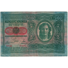 Banknote, Austria, 100 Kronen, 1912, 1912-01-02, KM:12, VF(20-25)