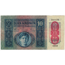 Banknote, Austria, 10 Kronen, 1915, 1915-01-02, KM:51a, AU(55-58)