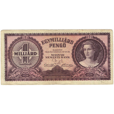 Banknote, Hungary, 1 Milliard Pengö, 1946, 1946-03-18, KM:125, VF(20-25)