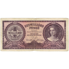 Banknote, Hungary, 1 Milliard Pengö, 1946, 1946-03-18, KM:125, VF(20-25)