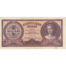 Banknote, Hungary, 1 Milliard Pengö, 1946, 1946-03-18, KM:125, EF(40-45)