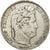 Moneda, Francia, Louis-Philippe, 5 Francs, 1833, Paris, BC+, Plata, KM:749.1