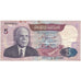 Nota, Tunísia, 5 Dinars, 1983, 1983-11-03, KM:79, VF(20-25)