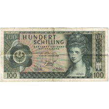 Banknote, Austria, 100 Schilling, 1969, 1969-01-02, KM:146a, VF(20-25)