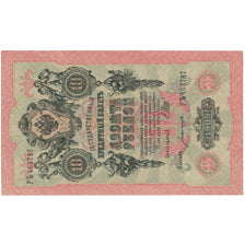 Billete, 10 Rubles, 1909, Rusia, KM:11b, UNC