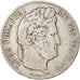 France, Louis-Philippe, 5 Francs, 1840, Bordeaux, VF(20-25), Silver, KM:749.7