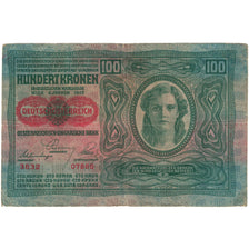 Billete, 100 Kronen, 1912, Austria, KM:12, BC