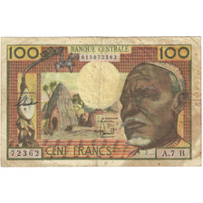Banknote, EQUATORIAL AFRICAN STATES, 100 Francs, Undated (1963), KM:3c
