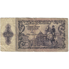 Banknote, Austria, 10 Schilling, 1949-1954, 1950-01-02, KM:128, VG(8-10)