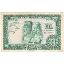 Banknote, Spain, 1000 Pesetas, 1957, 1957-11-29, KM:149a, EF(40-45)