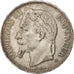 France, Napoleon III, 5 Francs, 1870, Paris, EF(40-45), Silver, KM 799.1