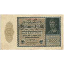 Banknote, Germany, 10,000 Mark, 1922, 1922-01-19, KM:72, EF(40-45)