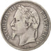 France, Napoléon III, 5 Francs, 1868, Strasbourg, TTB, Argent, Gadoury 739
