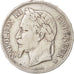 France, Napoléon III, 5 Francs, 1867, Strasbourg, VF(30-35), Silver, KM:799.2